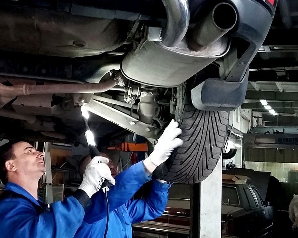 Диагностика подвески Hyundai Grace | Хендай Грейс zhukovskiy